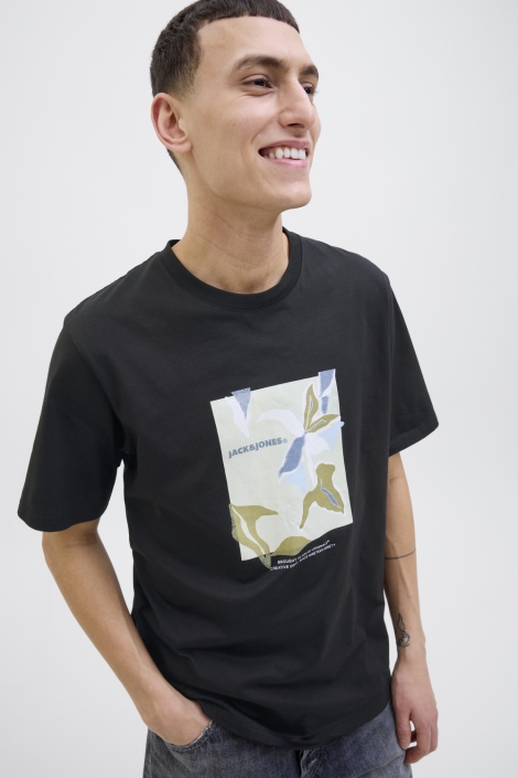 Jack & Jones joralmeria front tee ss crew neck